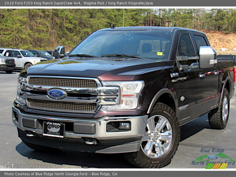 Magma Red / King Ranch Kingsville/Java 2019 Ford F150 King Ranch SuperCrew 4x4