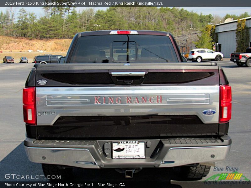 Magma Red / King Ranch Kingsville/Java 2019 Ford F150 King Ranch SuperCrew 4x4
