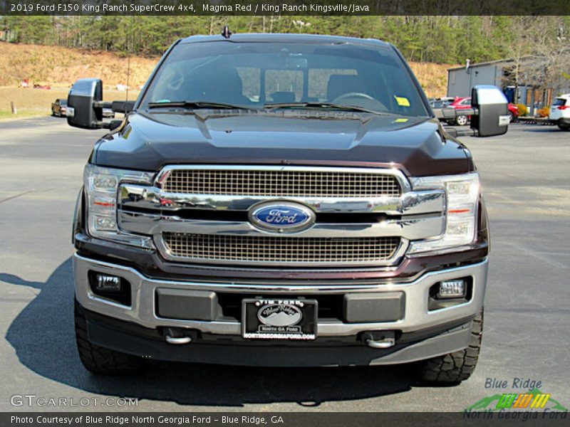 Magma Red / King Ranch Kingsville/Java 2019 Ford F150 King Ranch SuperCrew 4x4