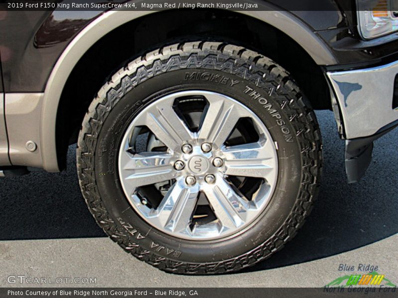 Magma Red / King Ranch Kingsville/Java 2019 Ford F150 King Ranch SuperCrew 4x4