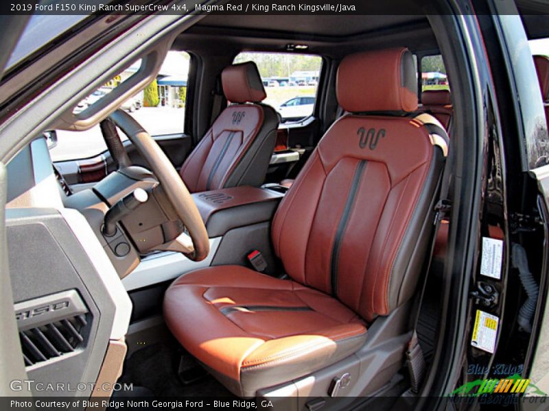 Magma Red / King Ranch Kingsville/Java 2019 Ford F150 King Ranch SuperCrew 4x4