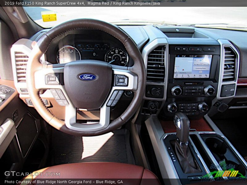 Magma Red / King Ranch Kingsville/Java 2019 Ford F150 King Ranch SuperCrew 4x4