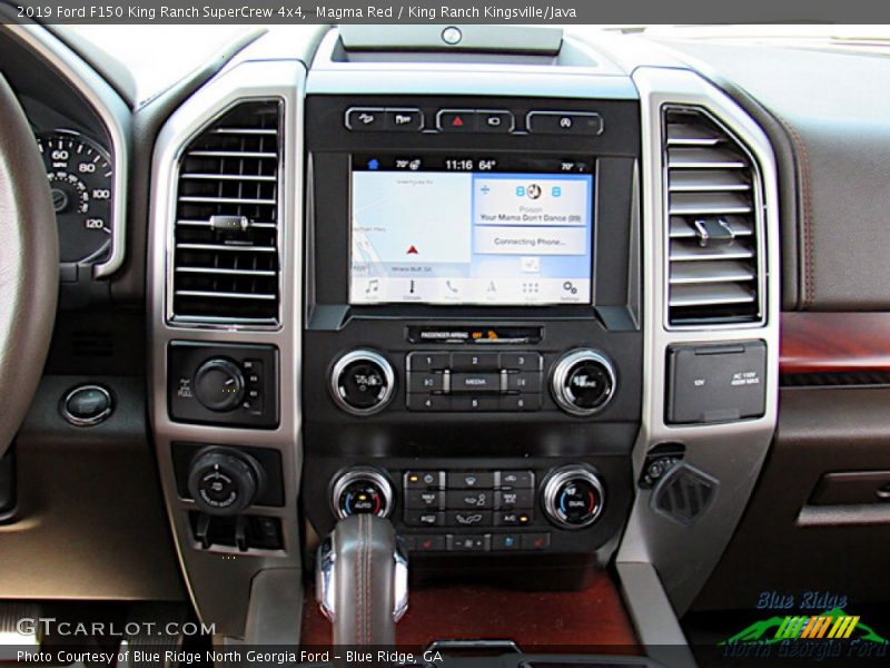 Magma Red / King Ranch Kingsville/Java 2019 Ford F150 King Ranch SuperCrew 4x4