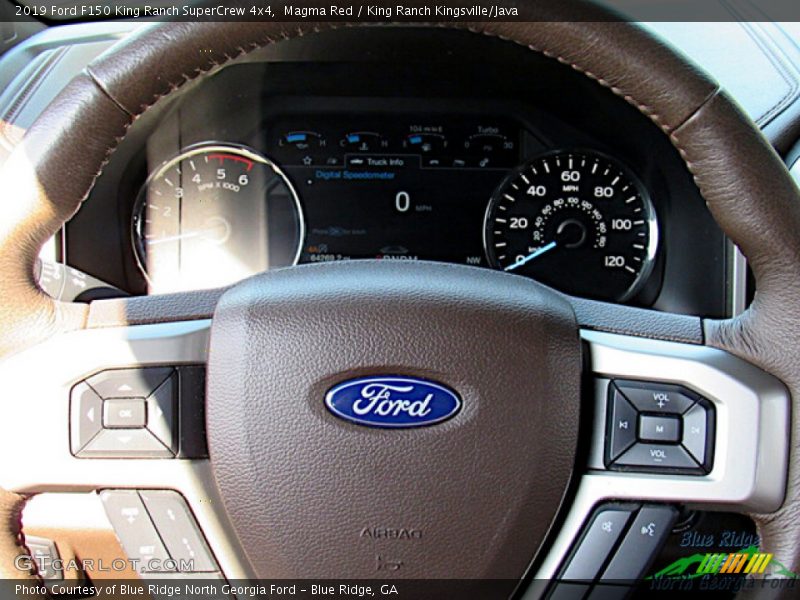 Magma Red / King Ranch Kingsville/Java 2019 Ford F150 King Ranch SuperCrew 4x4