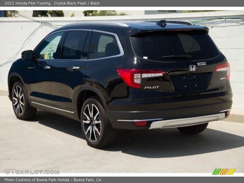 Crystal Black Pearl / Black 2022 Honda Pilot Touring