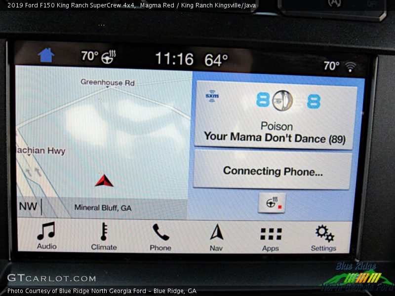 Magma Red / King Ranch Kingsville/Java 2019 Ford F150 King Ranch SuperCrew 4x4