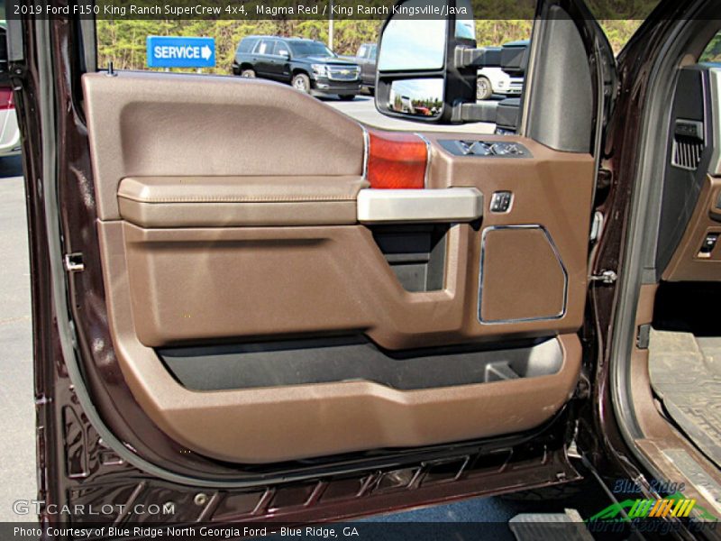 Magma Red / King Ranch Kingsville/Java 2019 Ford F150 King Ranch SuperCrew 4x4