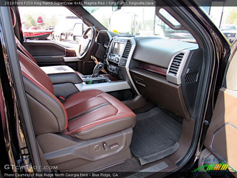 Magma Red / King Ranch Kingsville/Java 2019 Ford F150 King Ranch SuperCrew 4x4