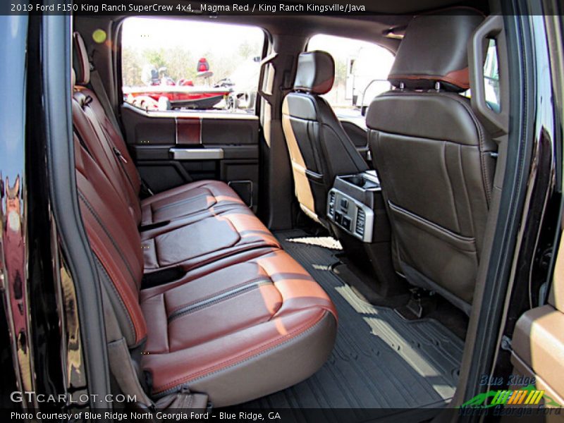 Magma Red / King Ranch Kingsville/Java 2019 Ford F150 King Ranch SuperCrew 4x4