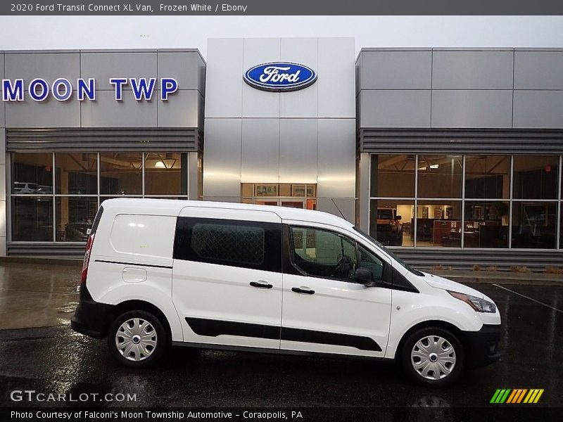 Frozen White / Ebony 2020 Ford Transit Connect XL Van