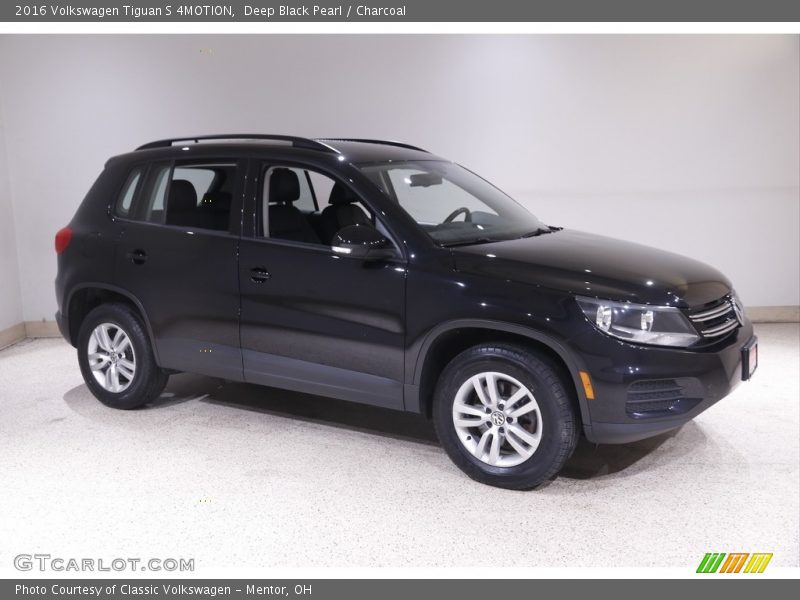  2016 Tiguan S 4MOTION Deep Black Pearl