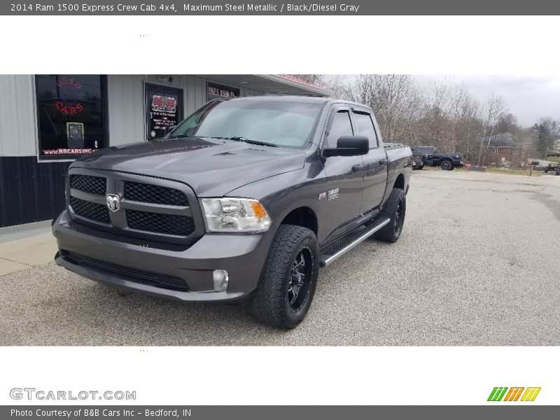 Maximum Steel Metallic / Black/Diesel Gray 2014 Ram 1500 Express Crew Cab 4x4