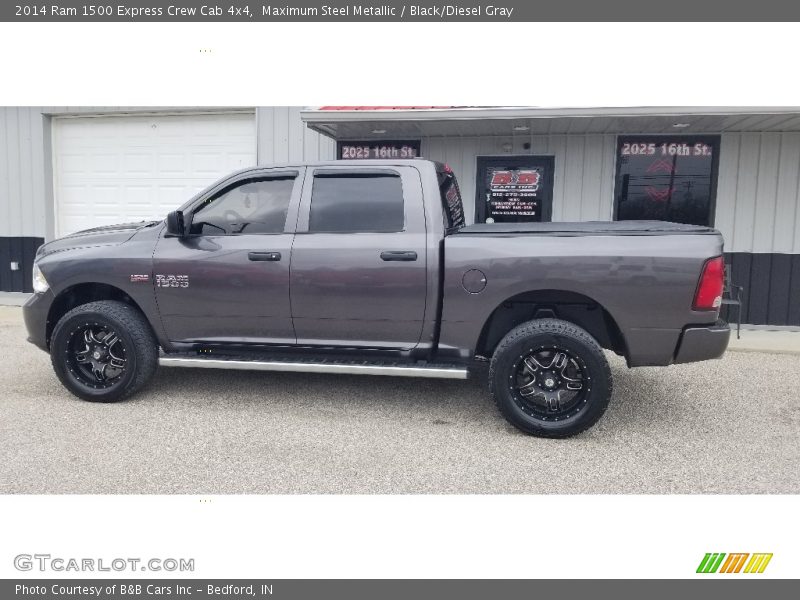 Maximum Steel Metallic / Black/Diesel Gray 2014 Ram 1500 Express Crew Cab 4x4