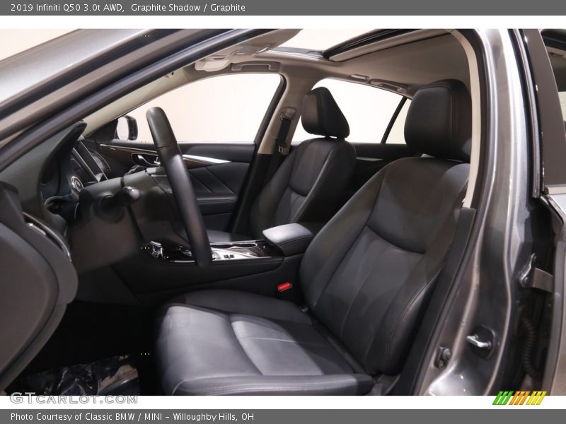 Graphite Shadow / Graphite 2019 Infiniti Q50 3.0t AWD