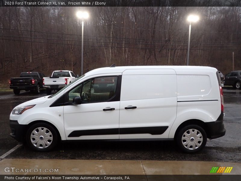 Frozen White / Ebony 2020 Ford Transit Connect XL Van