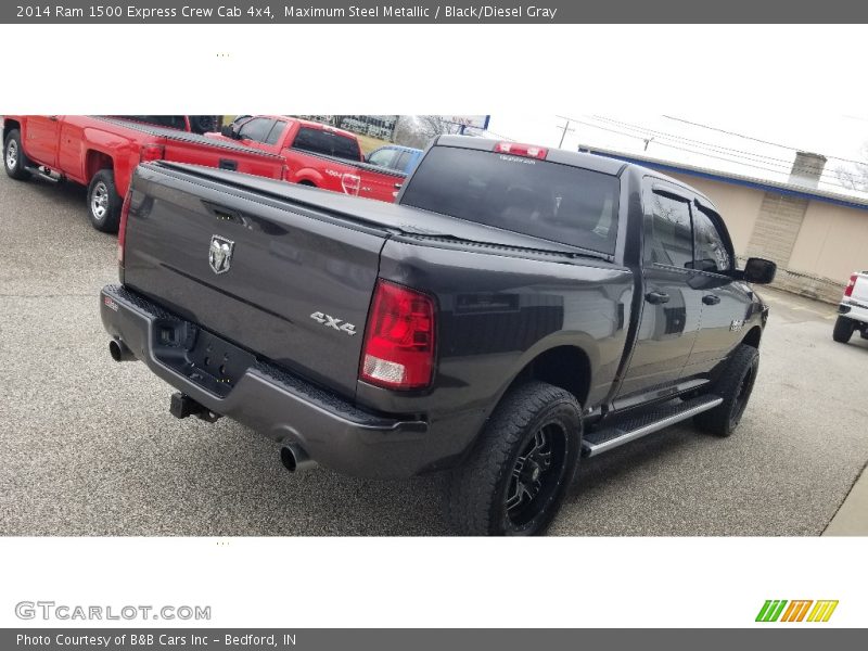 Maximum Steel Metallic / Black/Diesel Gray 2014 Ram 1500 Express Crew Cab 4x4