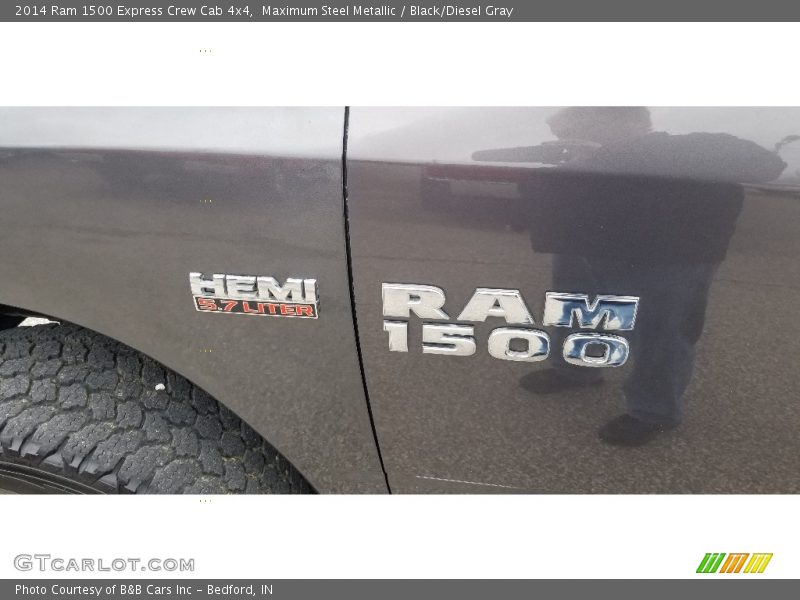 Maximum Steel Metallic / Black/Diesel Gray 2014 Ram 1500 Express Crew Cab 4x4