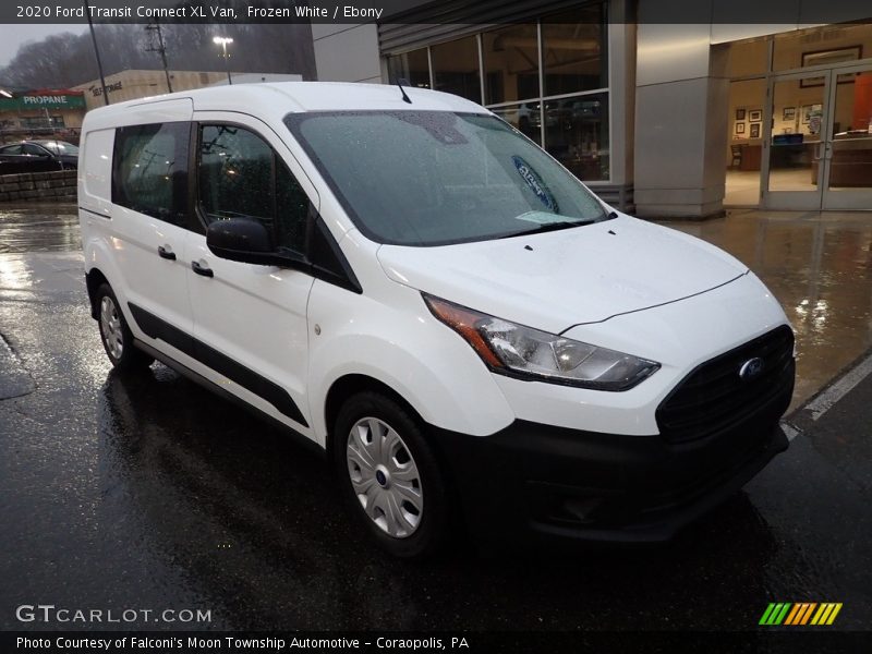 Frozen White / Ebony 2020 Ford Transit Connect XL Van