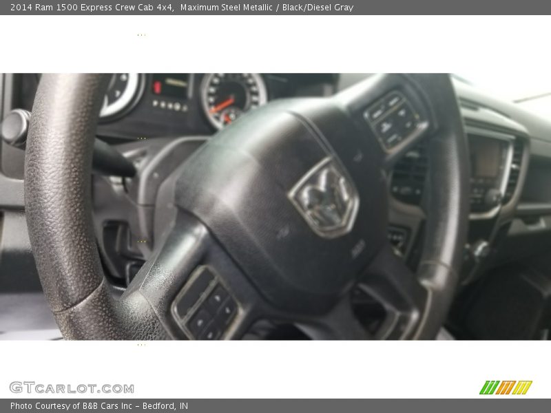 Maximum Steel Metallic / Black/Diesel Gray 2014 Ram 1500 Express Crew Cab 4x4