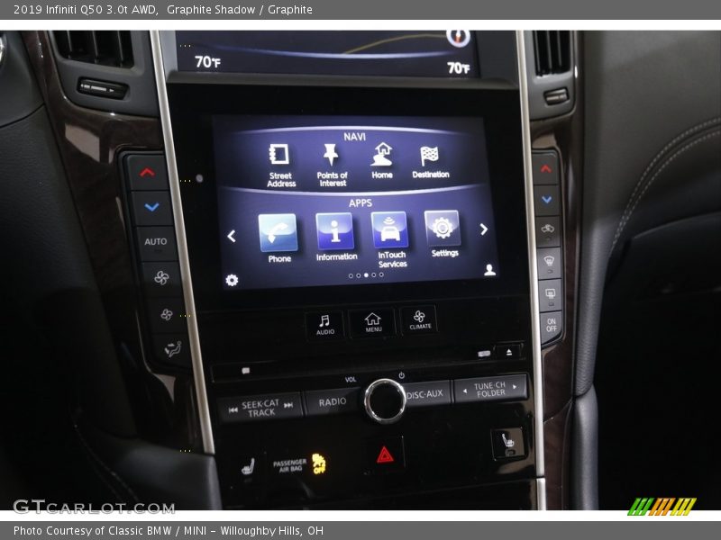 Graphite Shadow / Graphite 2019 Infiniti Q50 3.0t AWD