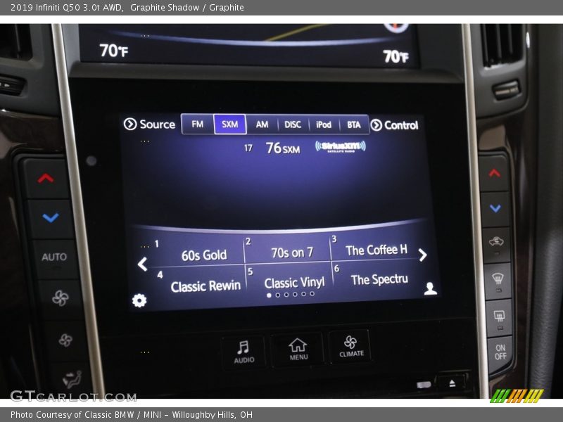 Graphite Shadow / Graphite 2019 Infiniti Q50 3.0t AWD