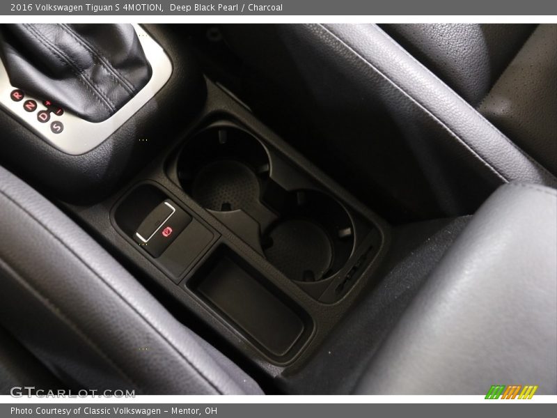 Deep Black Pearl / Charcoal 2016 Volkswagen Tiguan S 4MOTION