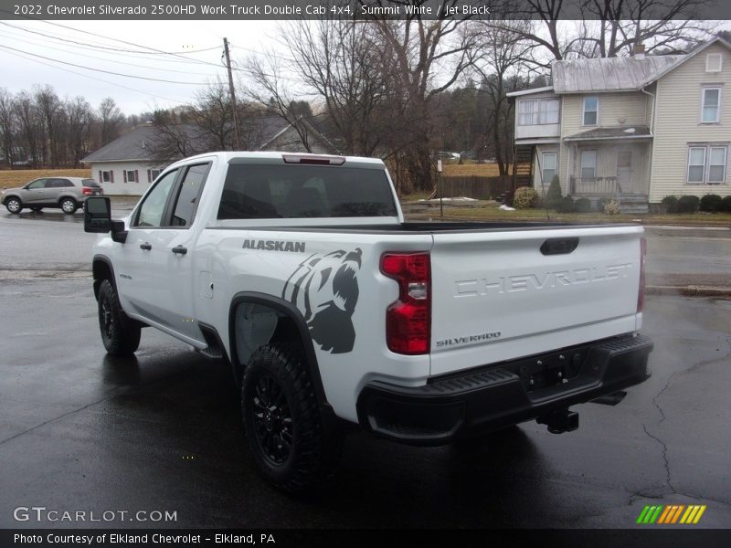 Summit White / Jet Black 2022 Chevrolet Silverado 2500HD Work Truck Double Cab 4x4