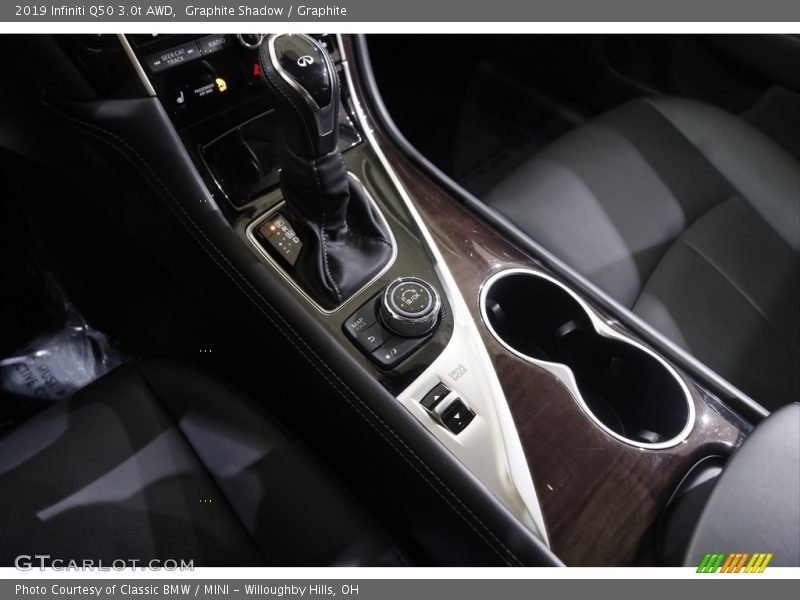 Graphite Shadow / Graphite 2019 Infiniti Q50 3.0t AWD
