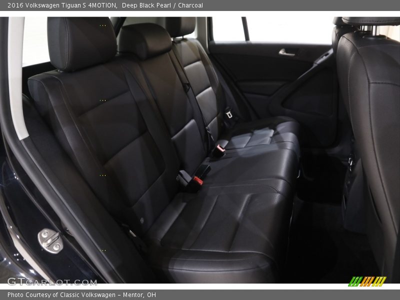 Rear Seat of 2016 Tiguan S 4MOTION