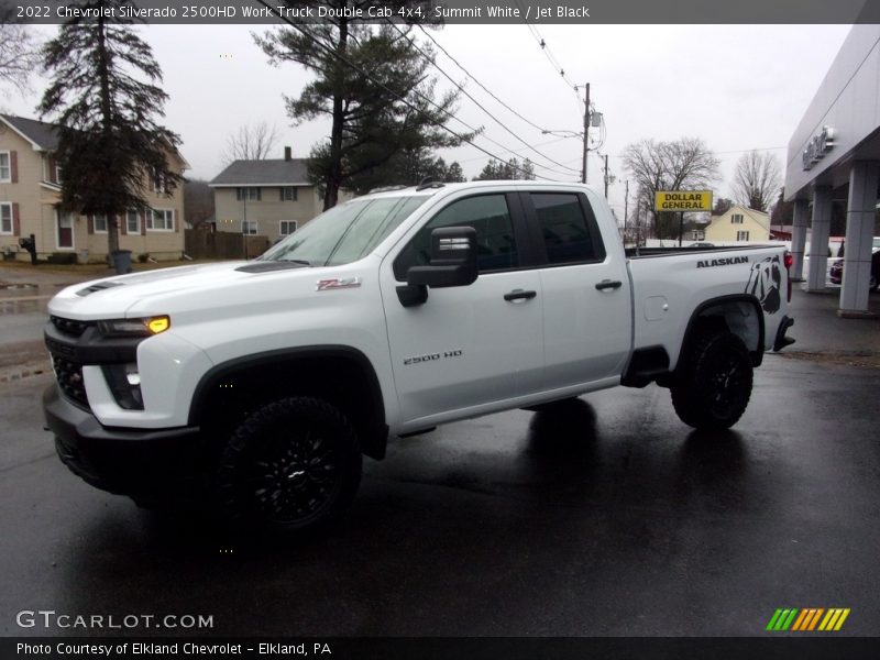 Summit White / Jet Black 2022 Chevrolet Silverado 2500HD Work Truck Double Cab 4x4
