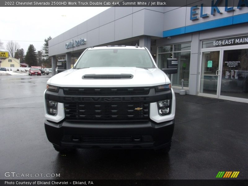 Summit White / Jet Black 2022 Chevrolet Silverado 2500HD Work Truck Double Cab 4x4