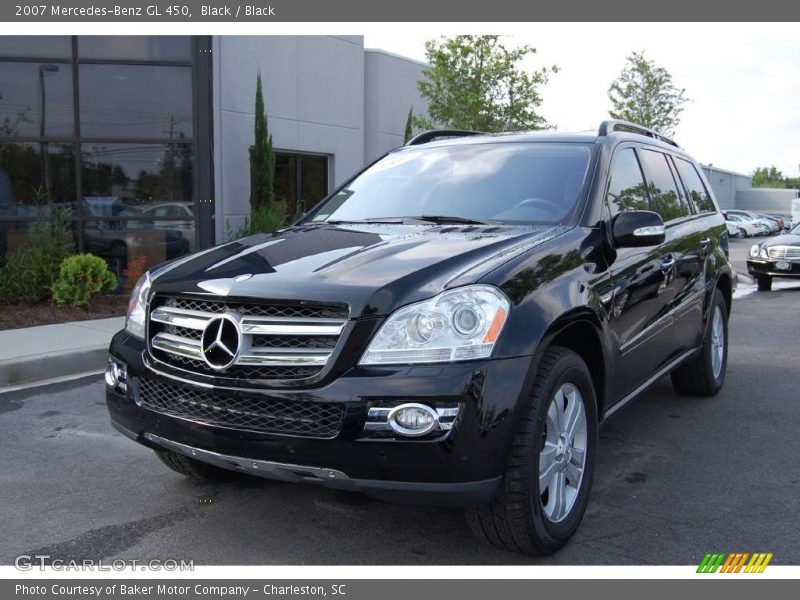 Black / Black 2007 Mercedes-Benz GL 450