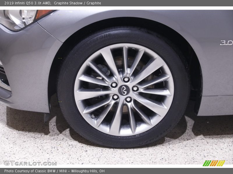 Graphite Shadow / Graphite 2019 Infiniti Q50 3.0t AWD