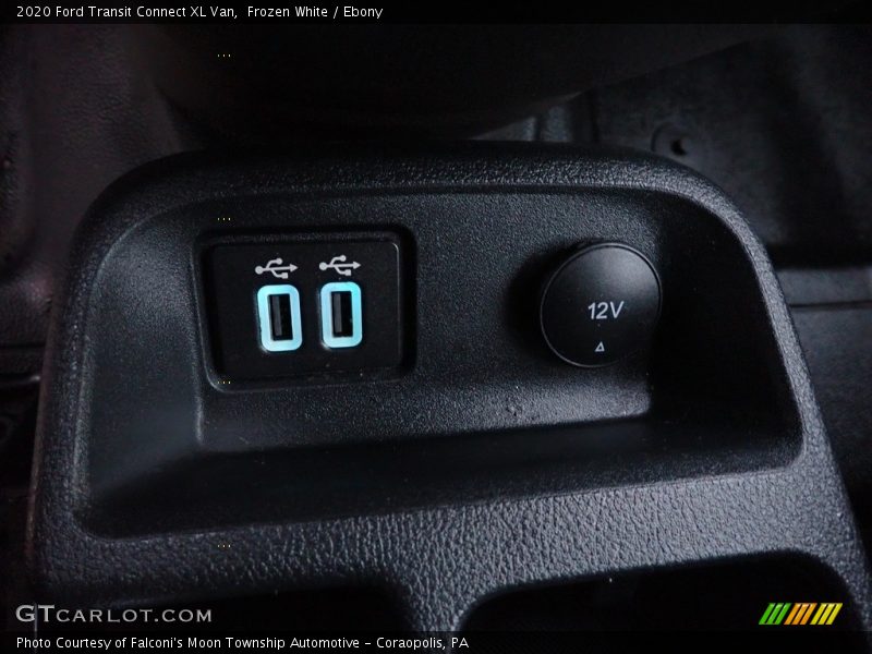 Frozen White / Ebony 2020 Ford Transit Connect XL Van