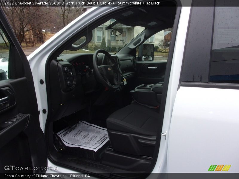 Summit White / Jet Black 2022 Chevrolet Silverado 2500HD Work Truck Double Cab 4x4