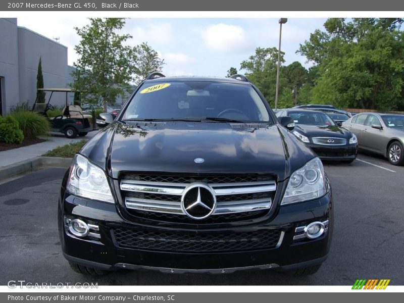 Black / Black 2007 Mercedes-Benz GL 450