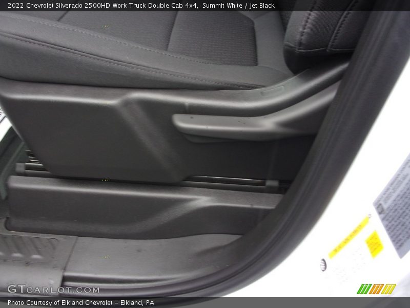 Summit White / Jet Black 2022 Chevrolet Silverado 2500HD Work Truck Double Cab 4x4