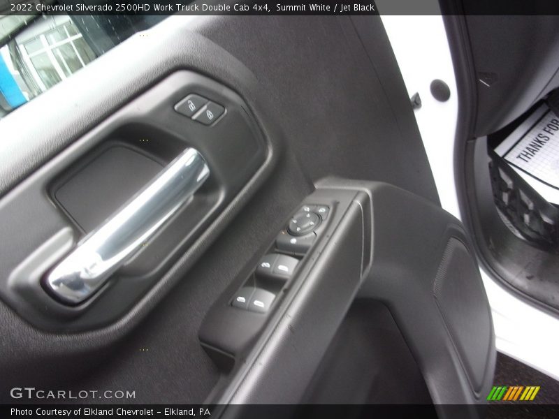 Summit White / Jet Black 2022 Chevrolet Silverado 2500HD Work Truck Double Cab 4x4