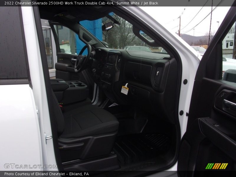 Summit White / Jet Black 2022 Chevrolet Silverado 2500HD Work Truck Double Cab 4x4