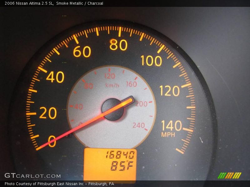 Smoke Metallic / Charcoal 2006 Nissan Altima 2.5 SL