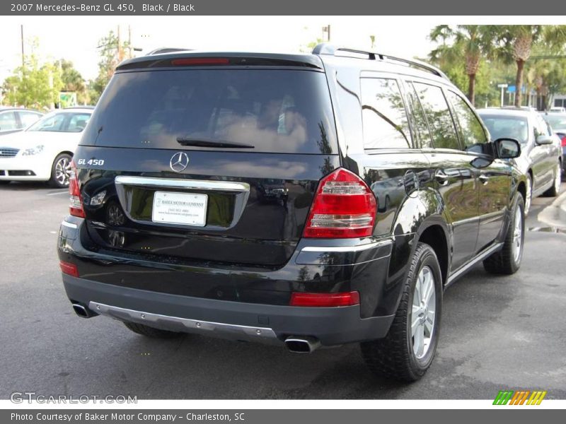 Black / Black 2007 Mercedes-Benz GL 450