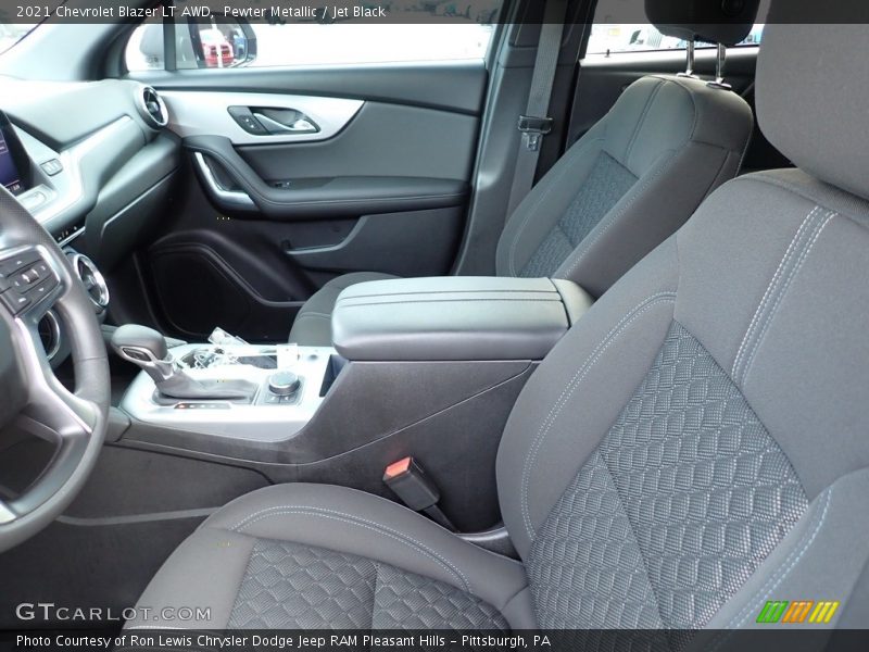 Pewter Metallic / Jet Black 2021 Chevrolet Blazer LT AWD