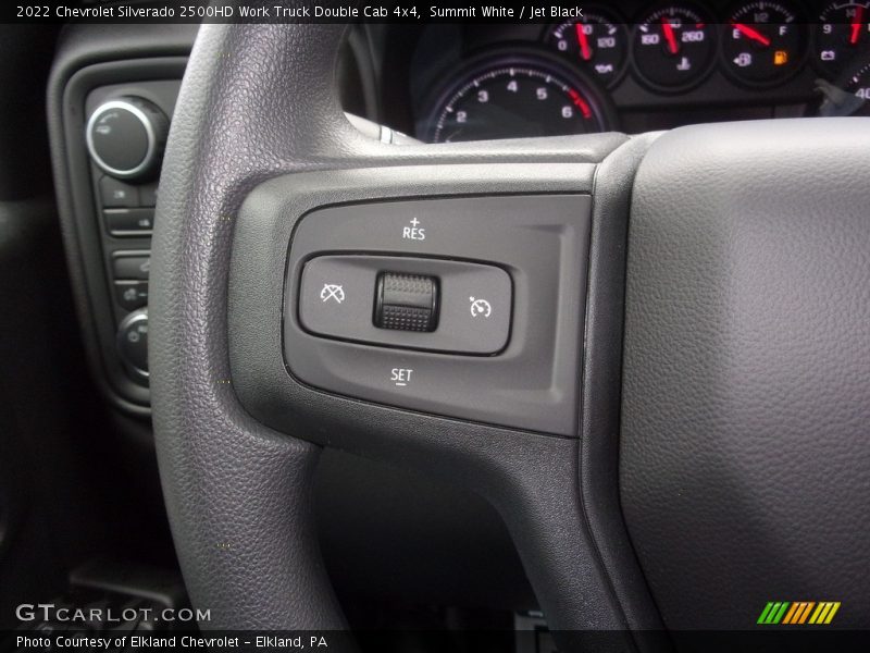 Summit White / Jet Black 2022 Chevrolet Silverado 2500HD Work Truck Double Cab 4x4