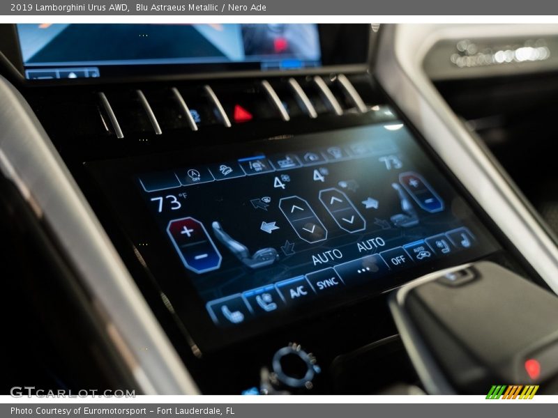 Controls of 2019 Urus AWD
