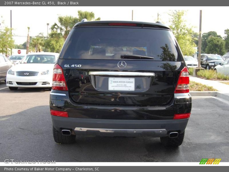 Black / Black 2007 Mercedes-Benz GL 450