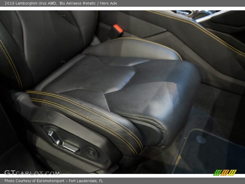 Front Seat of 2019 Urus AWD