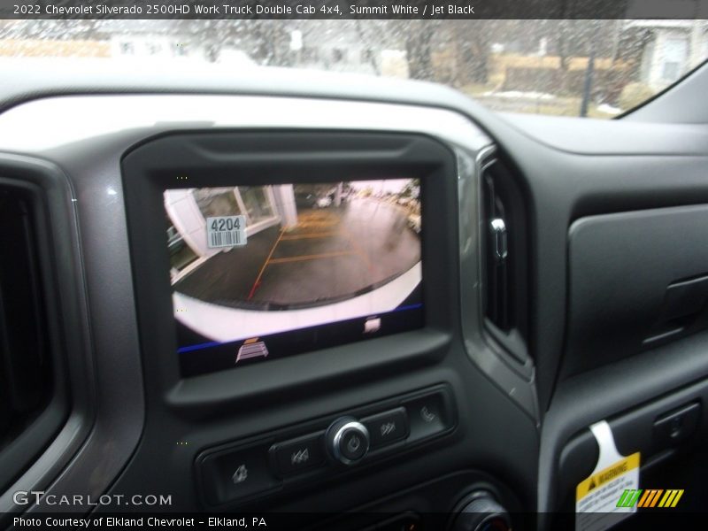 Summit White / Jet Black 2022 Chevrolet Silverado 2500HD Work Truck Double Cab 4x4