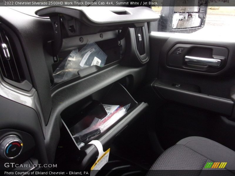 Summit White / Jet Black 2022 Chevrolet Silverado 2500HD Work Truck Double Cab 4x4