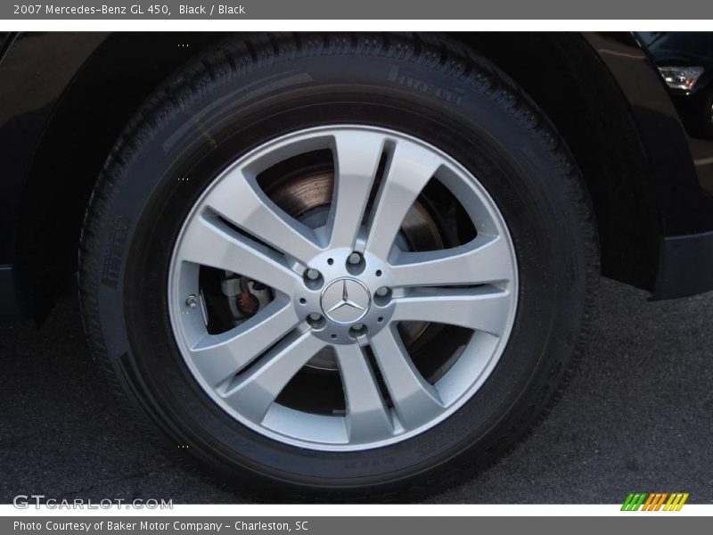 Black / Black 2007 Mercedes-Benz GL 450