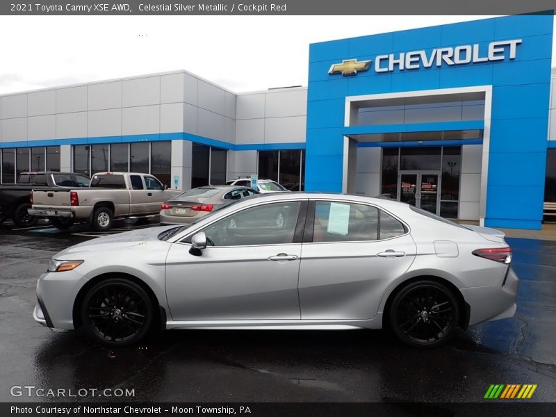  2021 Camry XSE AWD Celestial Silver Metallic